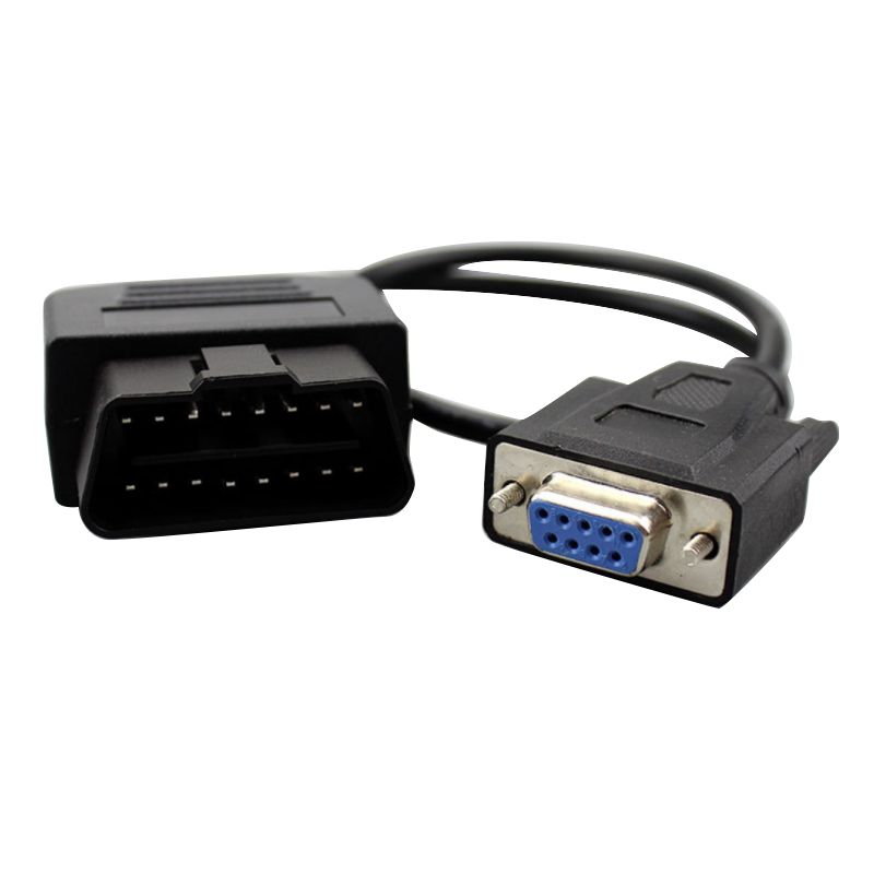 OBD II GO DB9 Úim Sreangaithe Diagnóiseacha Braite Feithicleach